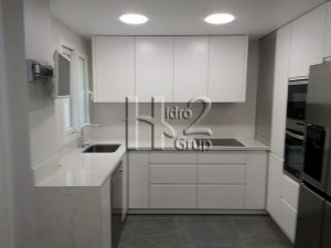 Reforma total de una cocina en València - Zona encimeras